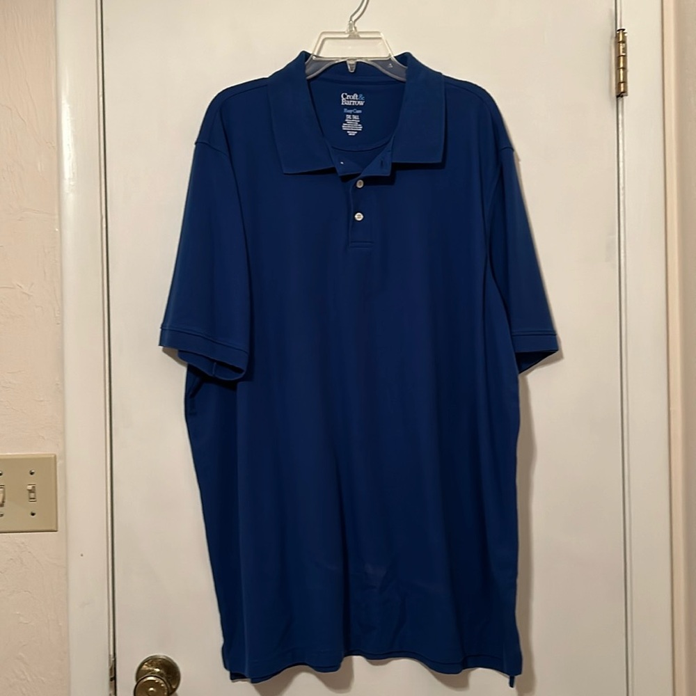 Croft & Barrow Polo shirt Royal blue 3xt